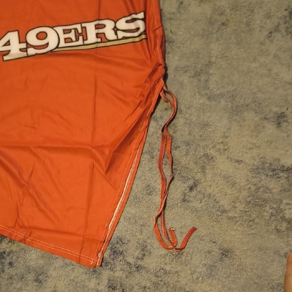 NWT San Francisco 49ers Women's Red Midi Dress - Picture 3 of 4